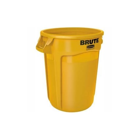 Rubbermaid Brute® 2620 Trash Container 20 Gallon - Yellow -  RUBBERMAID COMMERCIAL
